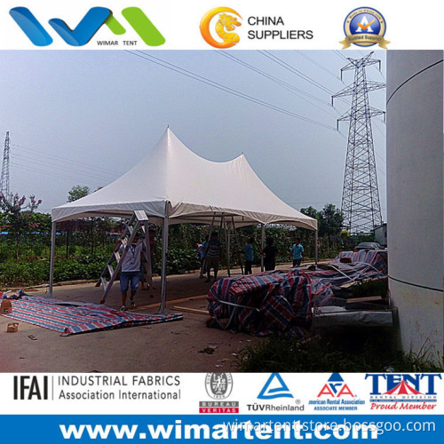 4mx8m White Aluminum Double Spring Top PVC Tent for Party